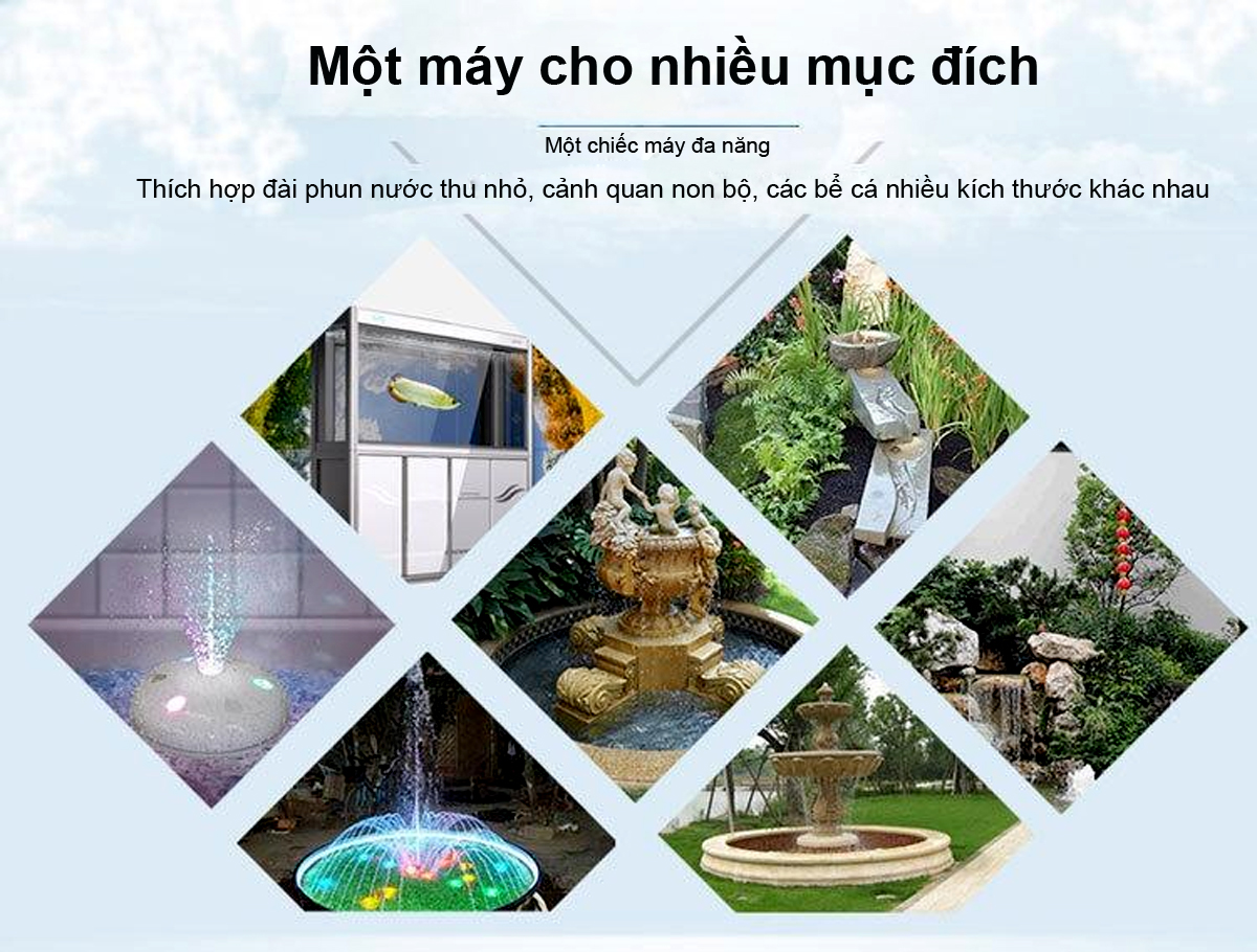 Máy Bơm Nước Hồ Cá ATMAN AT5000 55W - Ảnh 2
