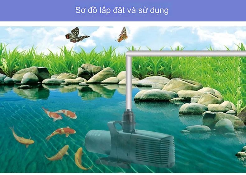 Máy Bơm Hồ Cá ATMAN MP6500 85W - Ảnh 10