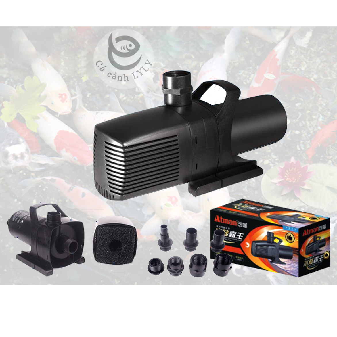 Máy Bơm Hồ Cá ATMAN MP7500 125W