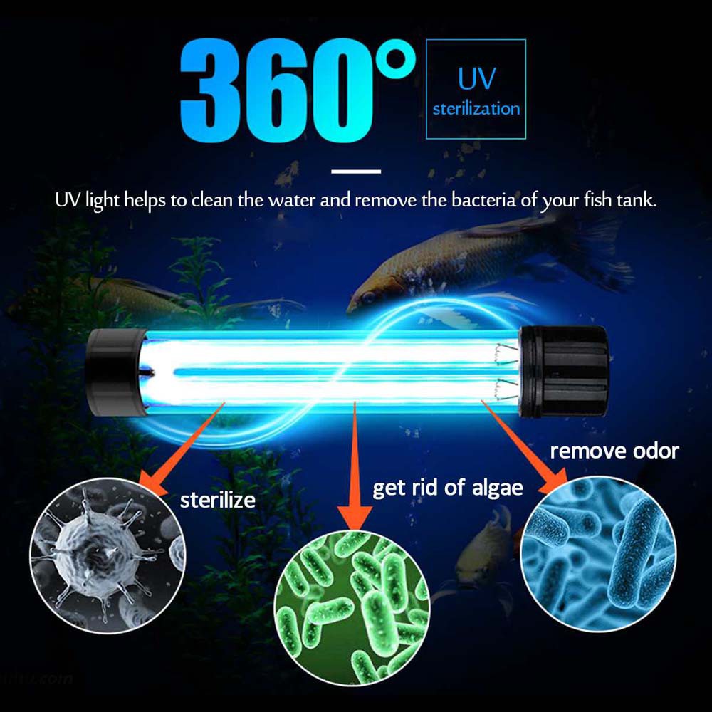 Đèn UV 40W Sterilization King Diệt Tảo, Khuẩn, Nấm Cho Bể Cá Cảnh 7 Ngày - Ảnh 5