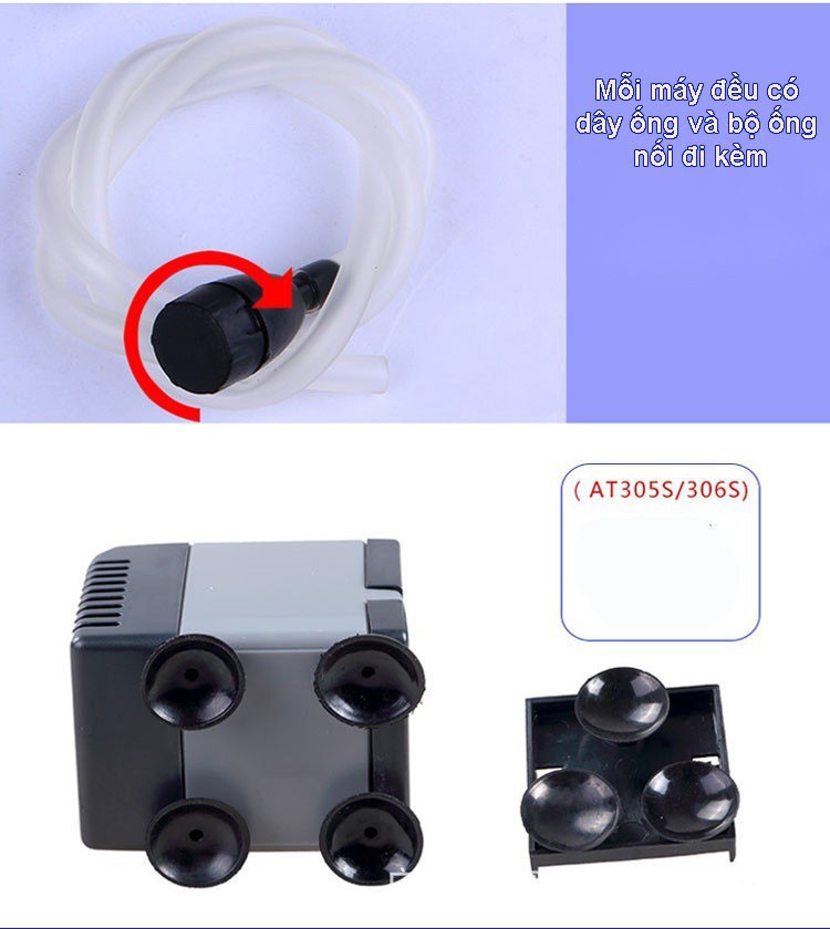Máy Bơm Nước Bể Cá Atman AT304S 8W - Ảnh 4