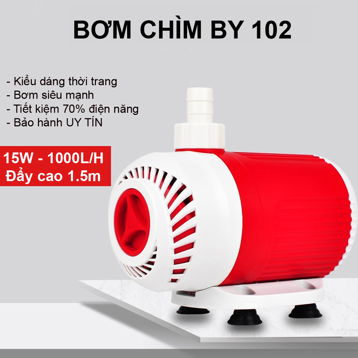 Máy bơm nước bể cá BAOYU BY102 15W