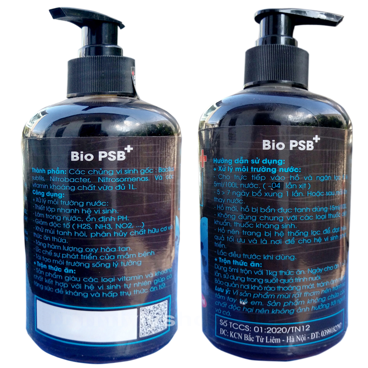 Men vi sinh BIO PSB 500ml dạng nước xử lý nước, khử độc, làm trong hồ cá, thủy sinh - Ảnh 5