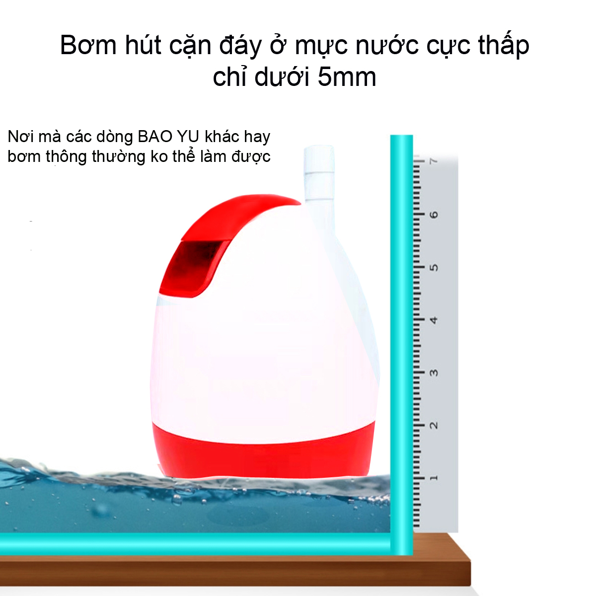 Bơm Hút Đáy Bể Cá BAOYU BY-302 16W - Ảnh 3