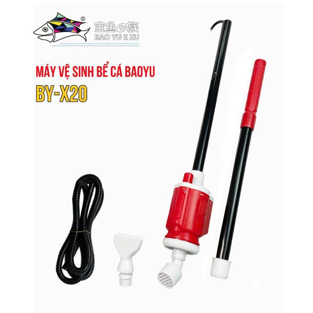 Máy Vệ Sinh Bể Cá BAOYU BY-X20 20W
