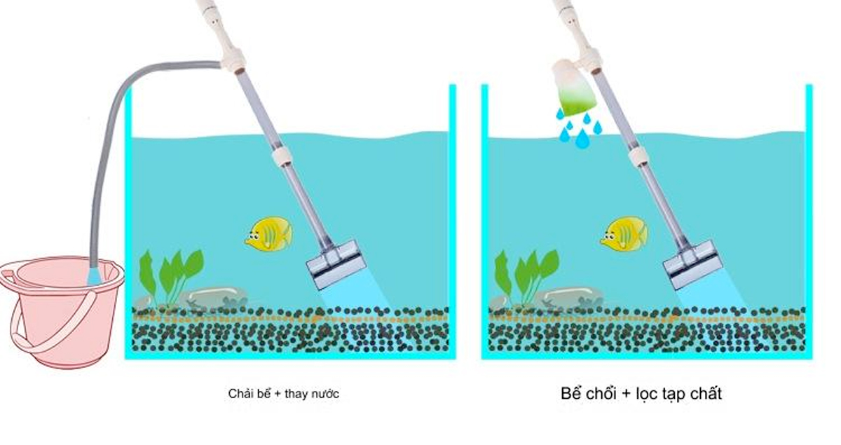 Máy vệ sinh bể cá JENECA AS615B, hút cặn thay nước dùng điện/pin tiện lợi - Ảnh 11