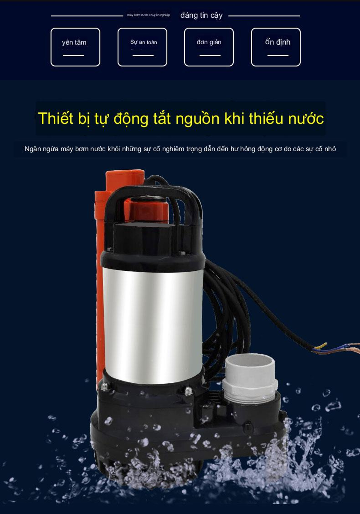 Bơm Hồ Koi TSURUMI 21.6m3h 200w - Ảnh 8