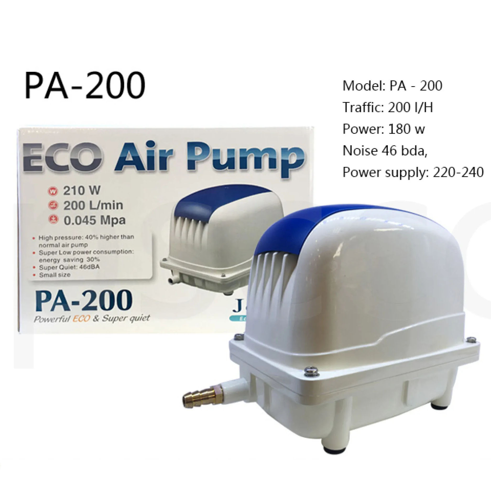 Máy sục khí Jecod Eco Pa-200