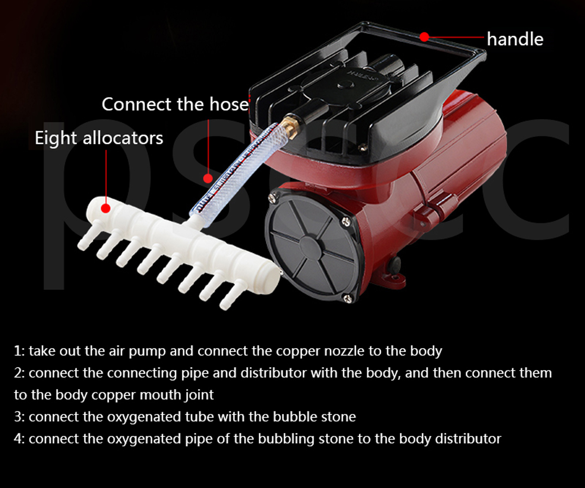Máy sủi ắc quy HAILEA 25W - Ảnh 7