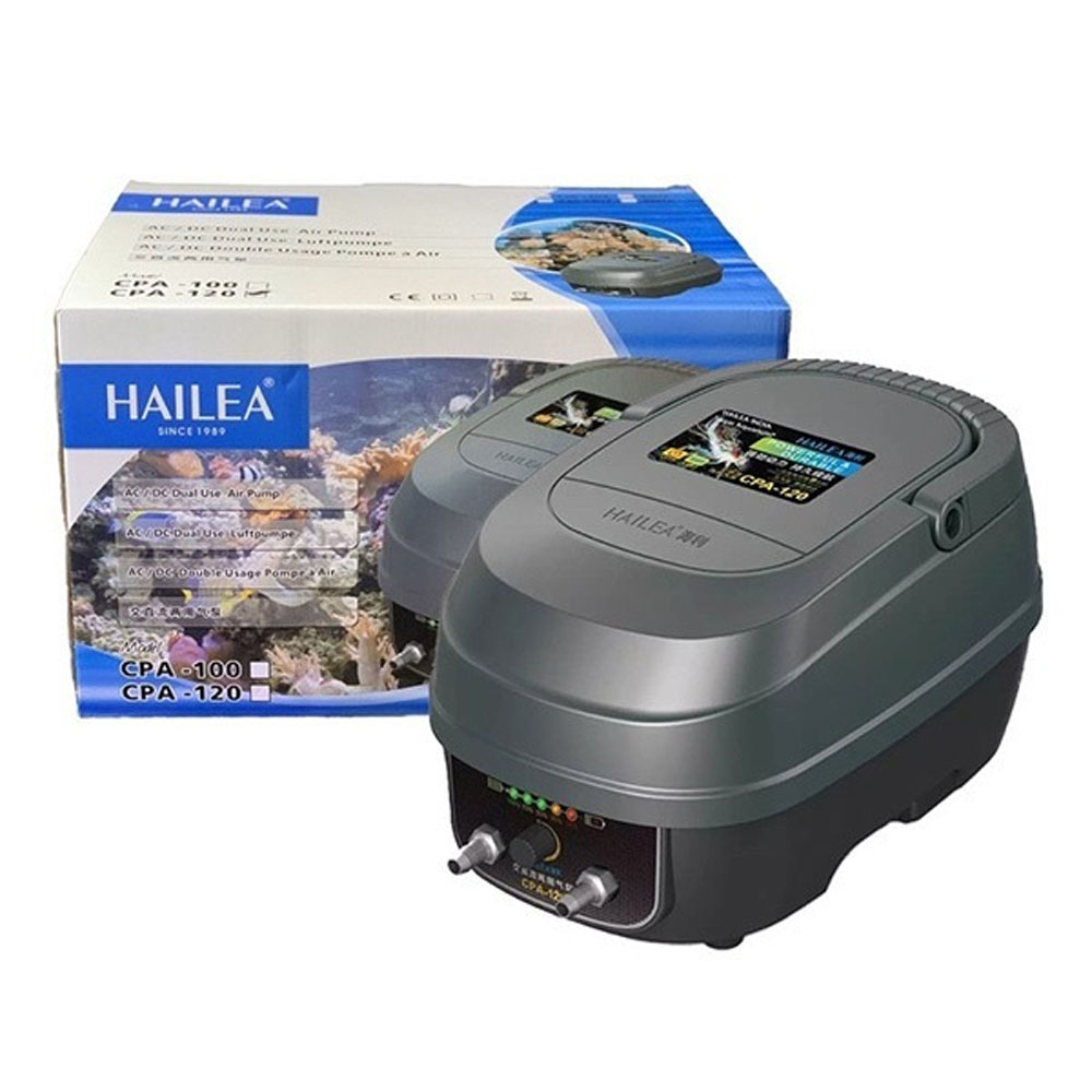 Máy Sủi Khí ,Sục Khí Tích Điện Hồ Koi Hailea CPA 120