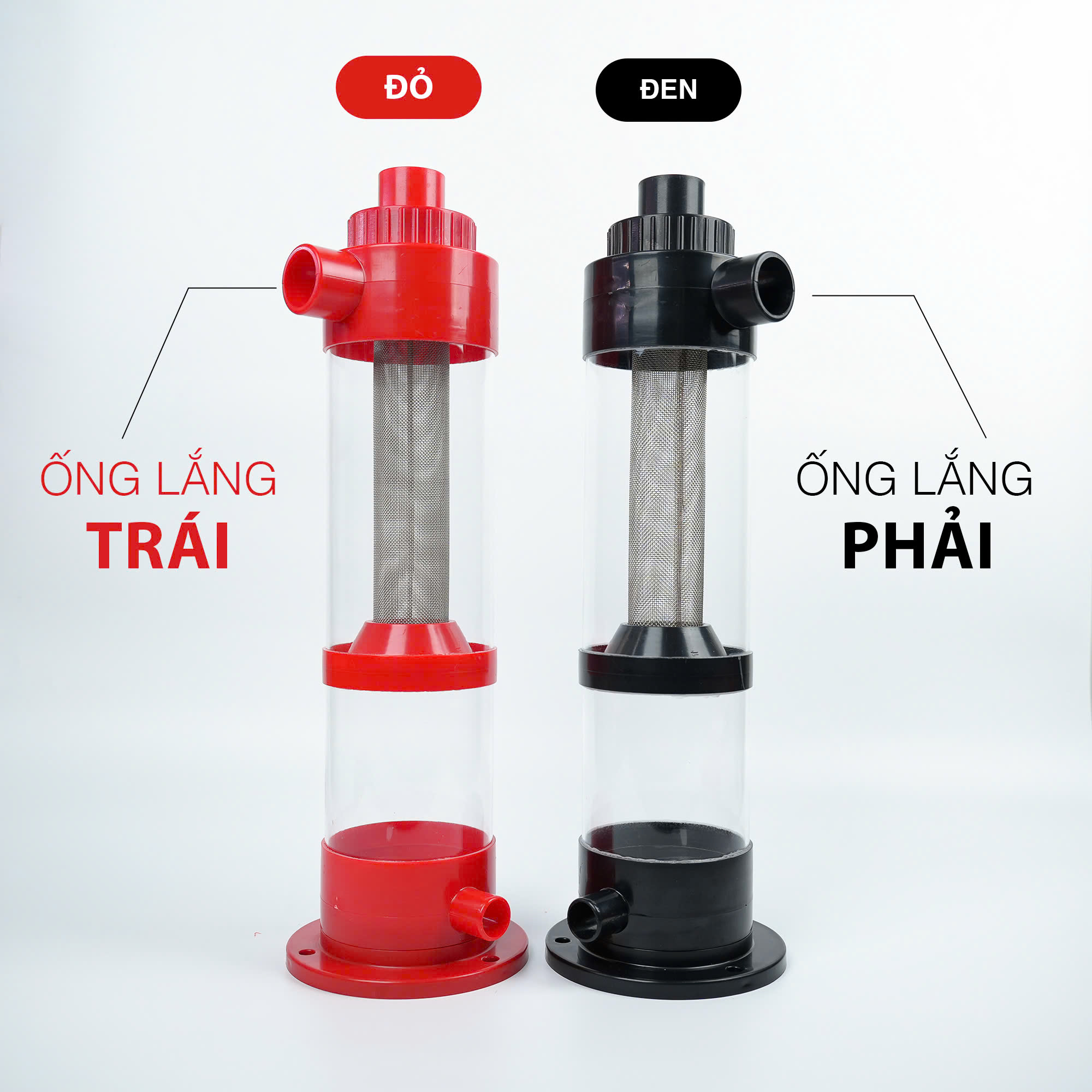 Ống lắng tách phân cặn bể kính hồ cá - Trái - Ảnh 4